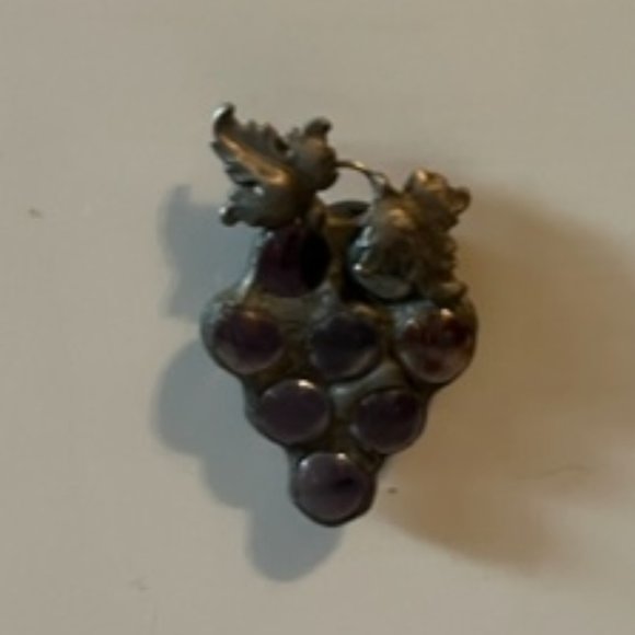 - Hand Made Grapes Fridge Magnet New - Picture 5 of 6